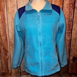 Columbia fleece jacket girls XL